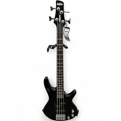 Used Ibanez GIO MICRO BLACK WITH CUSTOM PAINT Electric Bass Guitar