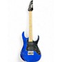 Used Ibanez GIO MIKRO Blue Solid Body Electric Guitar Blue