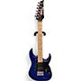 Used Ibanez GIO MIKRO Metallic Blue Solid Body Electric Guitar Metallic Blue