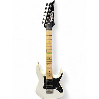 Used Ibanez GIO MIKRO WHITE Solid Body Electric Guitar