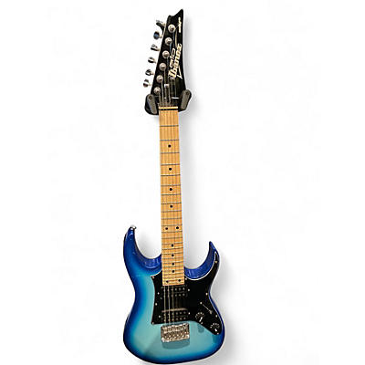 Used Ibanez GIO Mikro Blue Burst Solid Body Electric Guitar