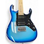 Used Ibanez GIO Mikro Blue Solid Body Electric Guitar Blue