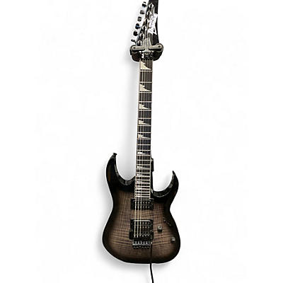 Used Ibanez GIO RG320 TRANSPARENT BLACK Solid Body Electric Guitar