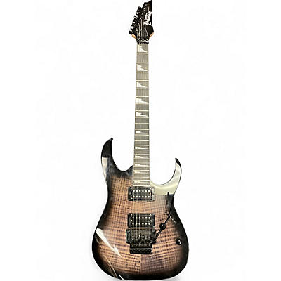 Used Ibanez GIO RG320 Trans Black Solid Body Electric Guitar
