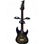 Used Ibanez GIO RG70QA Trans Black Solid Body Electric Guitar Trans Black