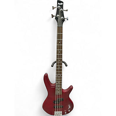Used Ibanez GIO  Red Electric Bass Guitar