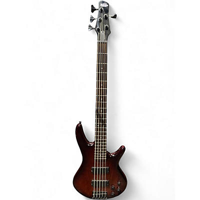 Used Ibanez GIO SOUNDGEAR Brown Sunburst Electric Bass Guitar