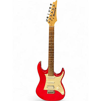 Used Ibanez GIO STRAT RED Solid Body Electric Guitar