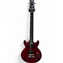 Used Ibanez GIO gax70 Trans Red Solid Body Electric Guitar Trans Red