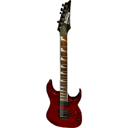 Ibanez Used Ibanez GRG Candy Apple Red Metallic Solid Body Electric Guitar Candy Apple Red Metallic