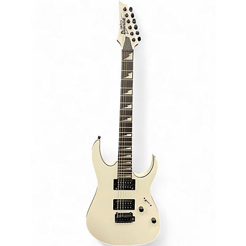 Used Ibanez GRG120A White Solid Body Electric Guitar White