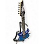 Used Ibanez GRG120QASP Transparent Blue Gradation Solid Body Electric Guitar Transparent Blue Gradation