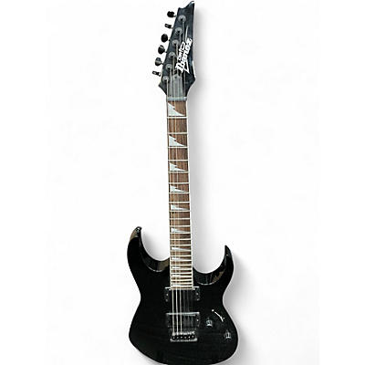 Used Ibanez GRG121DX Black Solid Body Electric Guitar