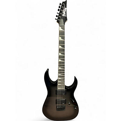 Used Ibanez GRG121DX Metallic Gray Solid Body Electric Guitar