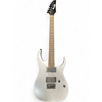 Used Ibanez  GRG121EX Silver Solid Body Electric Guitar