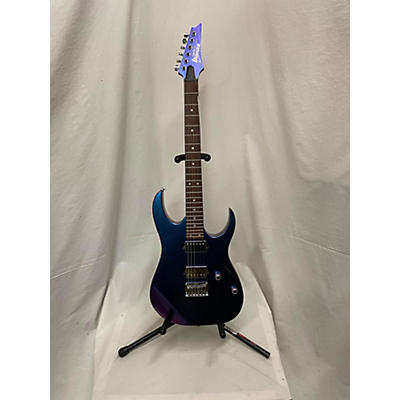 Ibanez Used Ibanez GRG121SP Blue Metal Chameleon Solid Body Electric Guitar