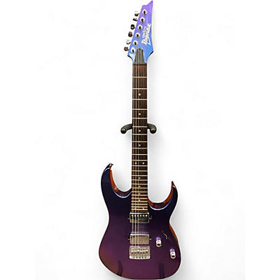 Used Ibanez GRG121SP Blue Metal Chameleon Solid Body Electric Guitar