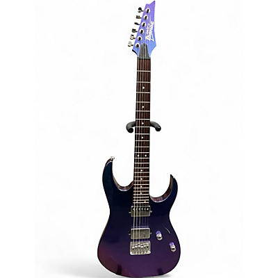 Used Ibanez GRG121SP Blue Metal Chameleon Solid Body Electric Guitar