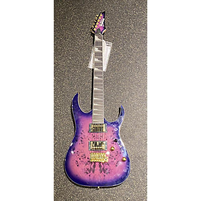 Ibanez Used Ibanez GRG121SP CUSTOMIZED ROYAL PURPLE BURST Solid Body Electric Guitar