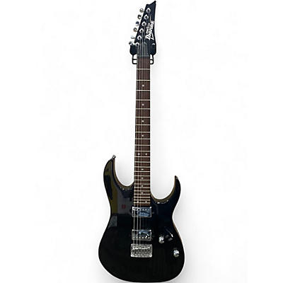 Used Ibanez GRG121SP GIO Metallic Black Solid Body Electric Guitar