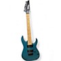 Used Ibanez GRG121SP Ice Blue Metallic Solid Body Electric Guitar Ice Blue Metallic