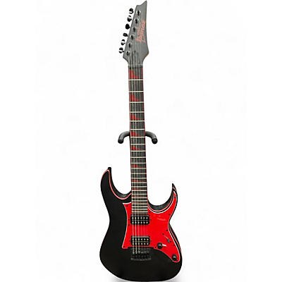 Used Ibanez GRG20Z Gio Flat Black Solid Body Electric Guitar