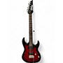 Used Ibanez GRG20Z Gio Red to Black Fade Solid Body Electric Guitar Red to Black Fade