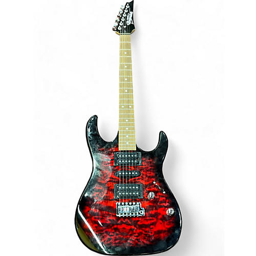 Ibanez Used Ibanez GRG20Z Gio TRANSPARENT RED BURST Solid Body Electric Guitar TRANSPARENT RED BURST