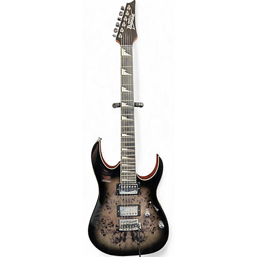 Ibanez Used Ibanez GRG220PA1 Brown Black Burst Solid Body Electric Guitar Brown Black Burst