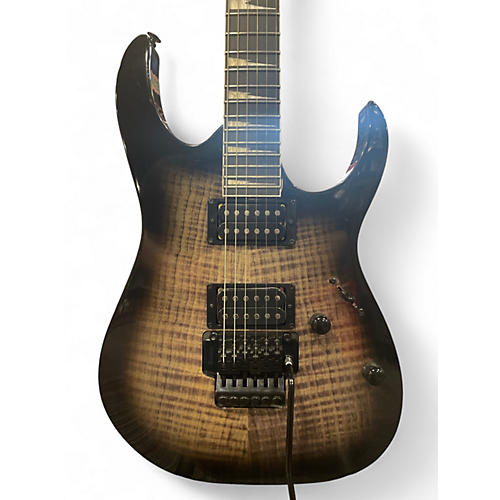 Used Ibanez GRG320FATKS Trans Black Solid Body Electric Guitar Trans Black