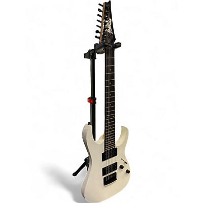 Used Ibanez GRG7221 7 STRING WHITE Solid Body Electric Guitar