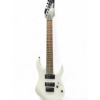 Used Ibanez  GRG7221 7 STRING White Solid Body Electric Guitar