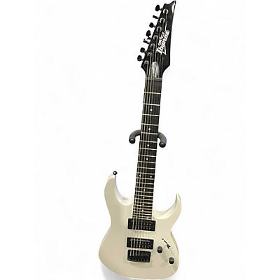 Used Ibanez GRG7221 White Solid Body Electric Guitar
