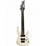 Used Ibanez GRG7221 White Solid Body Electric Guitar White