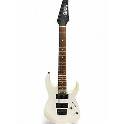 Used Ibanez GRG7221 White Solid Body Electric Guitar