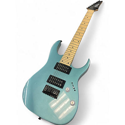 Used Ibanez GRG7221M 7-String Metallic Blue Solid Body Electric Guitar