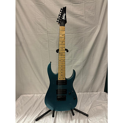 Ibanez Used Ibanez GRG7221M Blue Solid Body Electric Guitar Blue