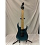 Used Ibanez Used Ibanez GRG7221M Blue Solid Body Electric Guitar Blue