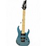 Used Ibanez GRG7221M Blue Solid Body Electric Guitar Blue