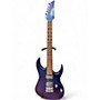 Used Ibanez GRG7221M Metallic Blue Solid Body Electric Guitar Metallic Blue