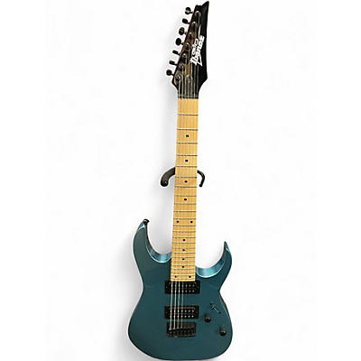 Used Ibanez GRG7221M Metallic Blue Solid Body Electric Guitar