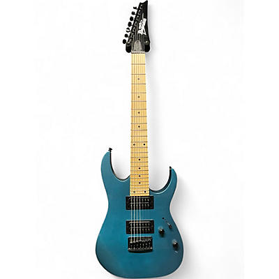 Used Ibanez GRG7221M Metallic Blue Solid Body Electric Guitar