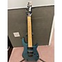 Used Ibanez Used Ibanez GRG7221M Metallic Light Blue Solid Body Electric Guitar Metallic Light Blue