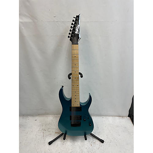 Ibanez Used Ibanez GRG7221M Metallic Teal Solid Body Electric Guitar Metallic Teal