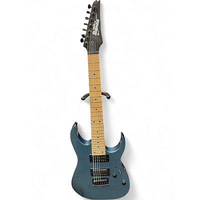 Used Ibanez GRG7221M Pelham Blue Solid Body Electric Guitar