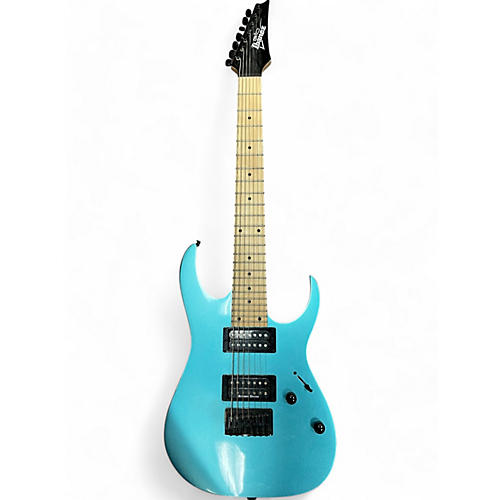 Ibanez Used Ibanez GRG7221M TEAL Solid Body Electric Guitar TEAL