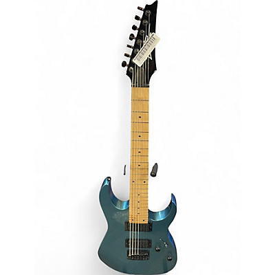 Used Ibanez GRG7221M  Teal Solid Body Electric Guitar