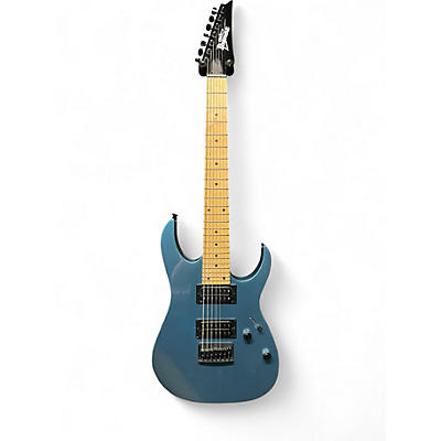 Used Ibanez GRG7221MMLB Gio Metallic Light Blue Solid Body Electric Guitar