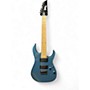 Used Ibanez GRG7221MMLB Gio Metallic Light Blue Solid Body Electric Guitar Metallic Light Blue