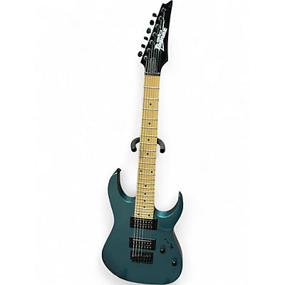 Used Ibanez GRG7221MMLB Metallic Blue Solid Body Electric Guitar